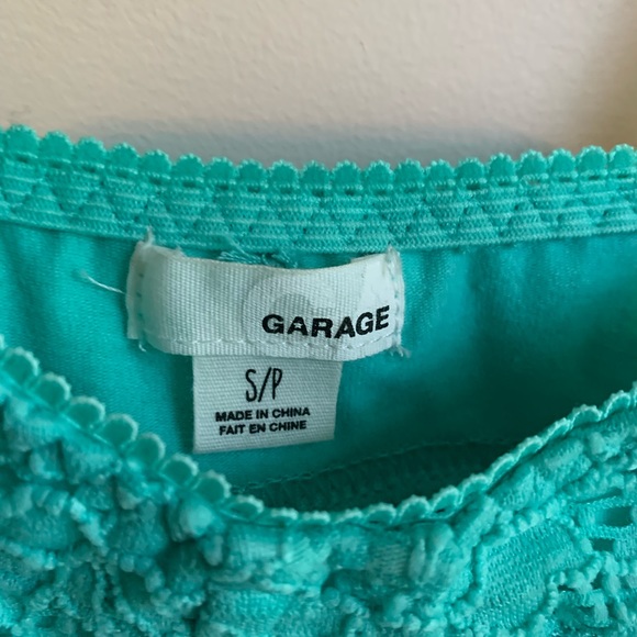 Teal bustier top - small - Picture 4 of 4